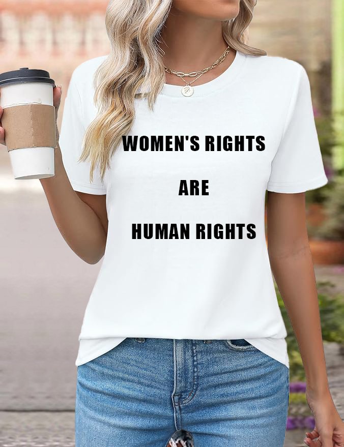 Women's Rights are Human Rights Empowerment Equality Day T-Shirt