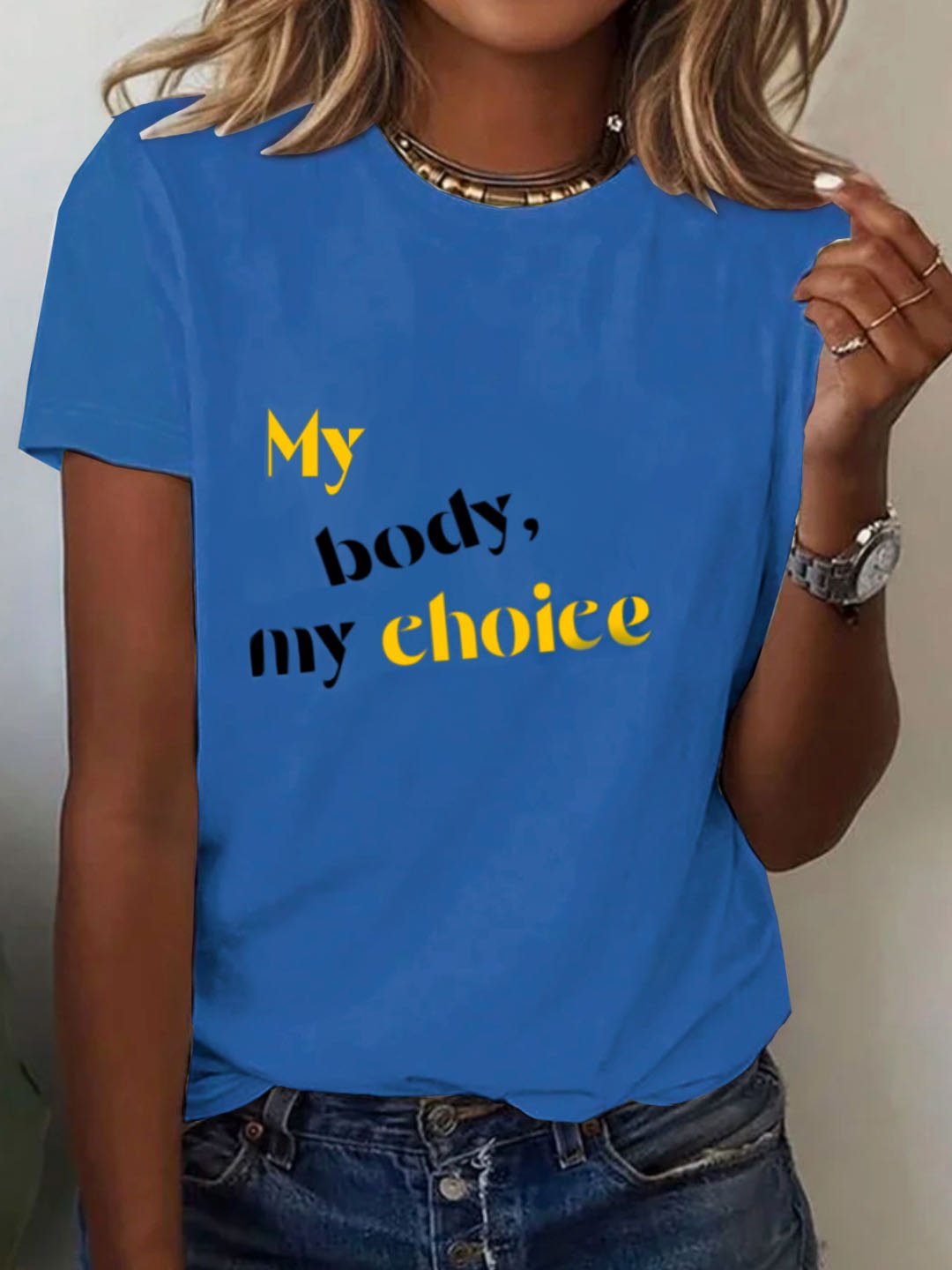 My body, my choice Bodily autonomy National Abortion Rights Action Day T-Shirt