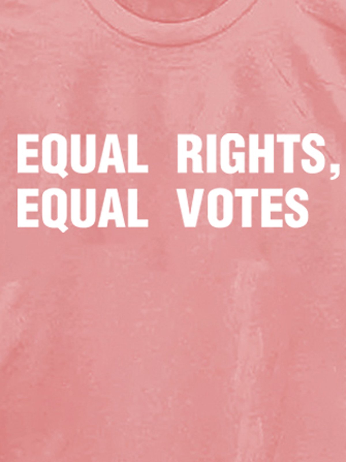 Equal Rights, Equal Votes Empowerment National Voter Registration Day T-Shirt