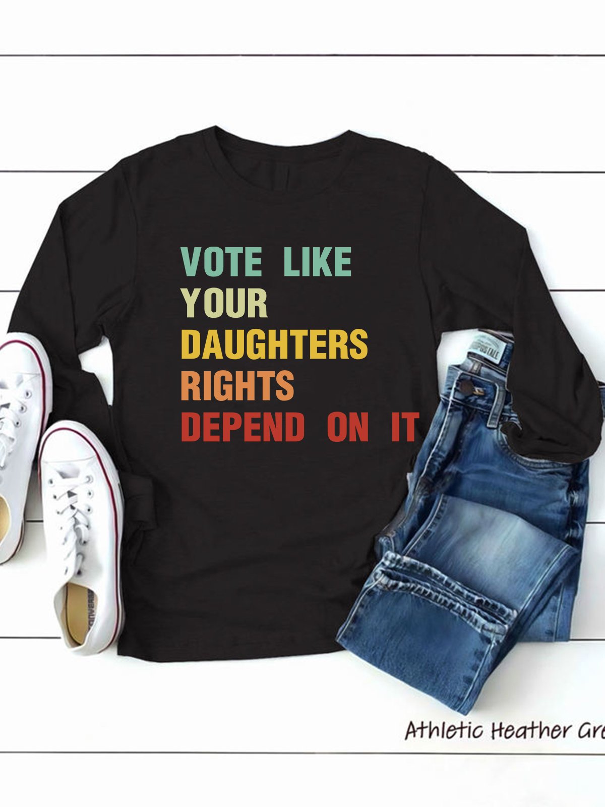 vote Like Your Daughter’s Rights Depend On It  Empowerment National Voter Registration Day T-Shirt