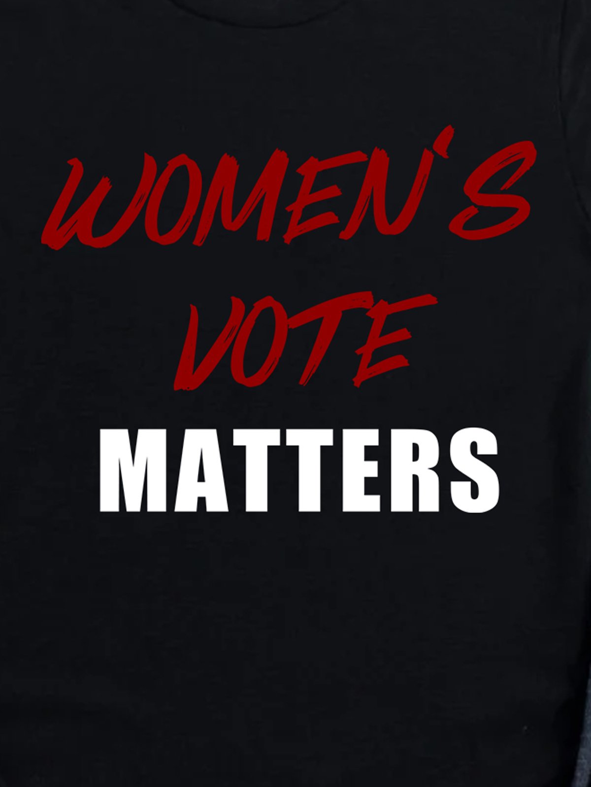 Women's Vote Matters Empowerment  National Voter Registration Day T-Shirt