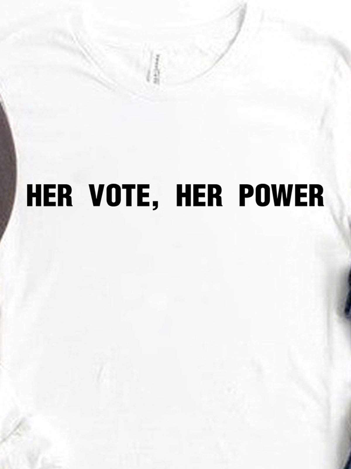 Her Vote, Her Power Empowerment National Voter Registration Day T-Shirt