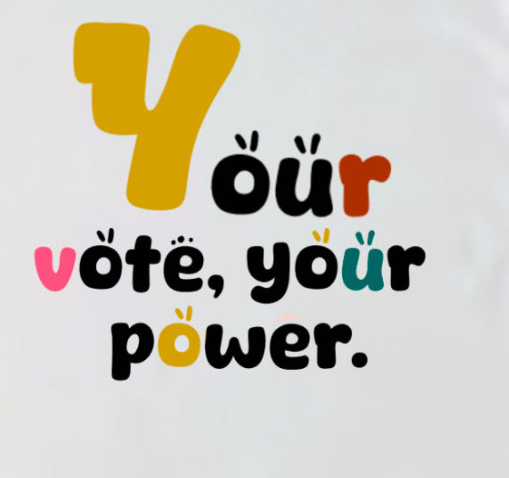 Your vote, your power Empowerment National Voter Registration  Day T-Shirt