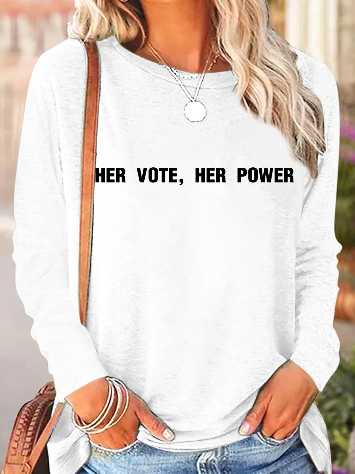 Her Vote, Her Power Empowerment National Voter Registration Day T-Shirt