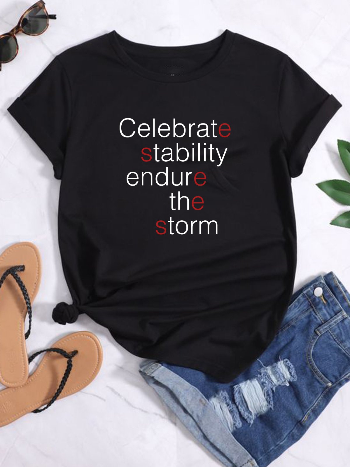 Celebrate stability, endure the storm BPD T-Shirt