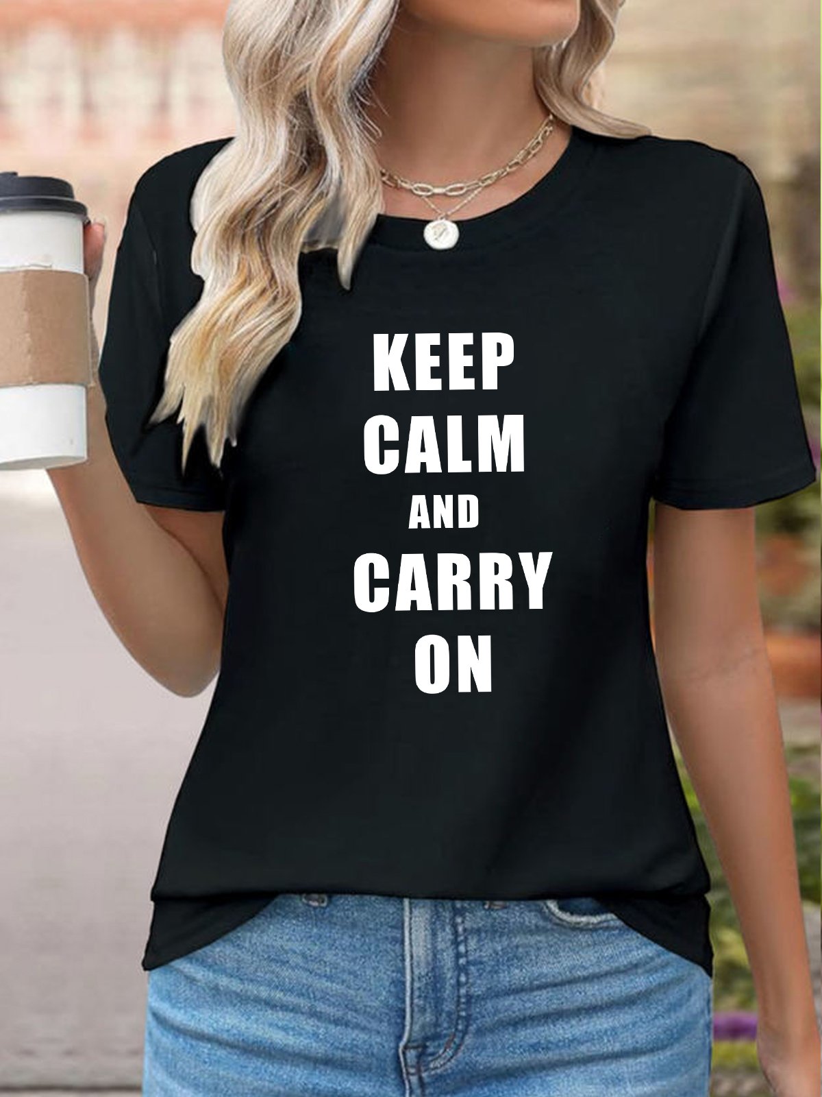 Keep calm and carry on GAD T-Shirt