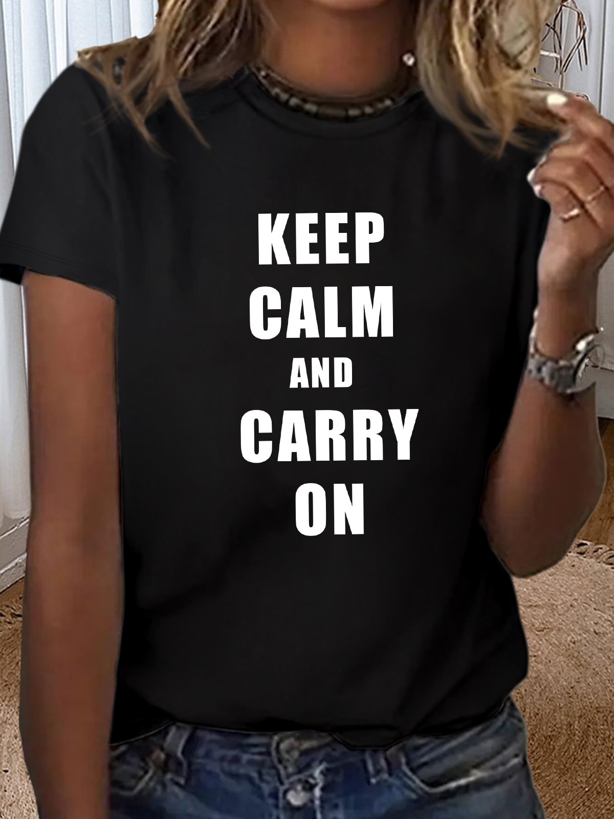 Keep calm and carry on GAD T-Shirt