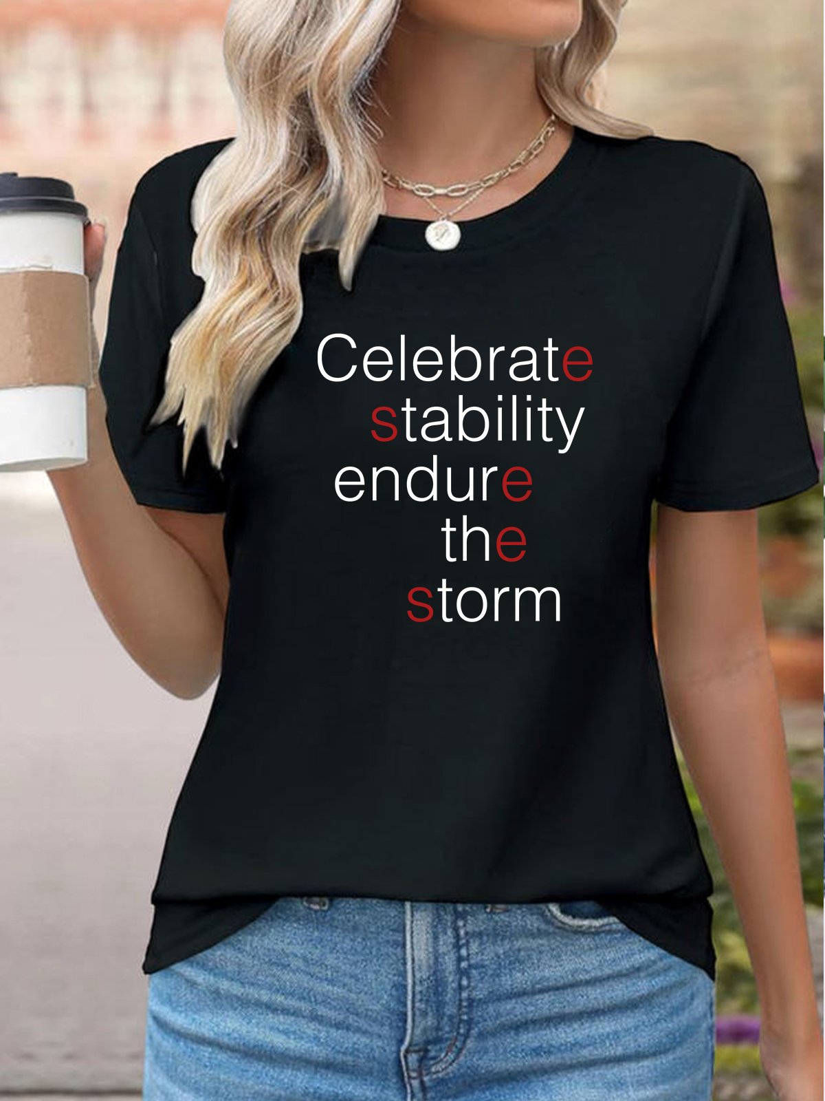 Celebrate stability, endure the storm BPD T-Shirt