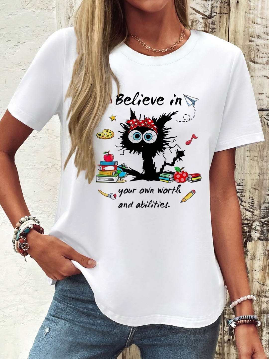 Believe in your own worth and abilities MDD  T-Shirt