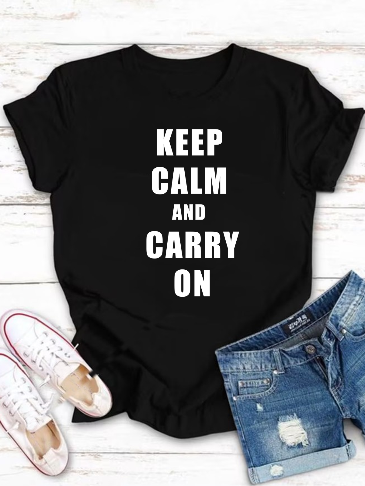 Keep calm and carry on GAD T-Shirt
