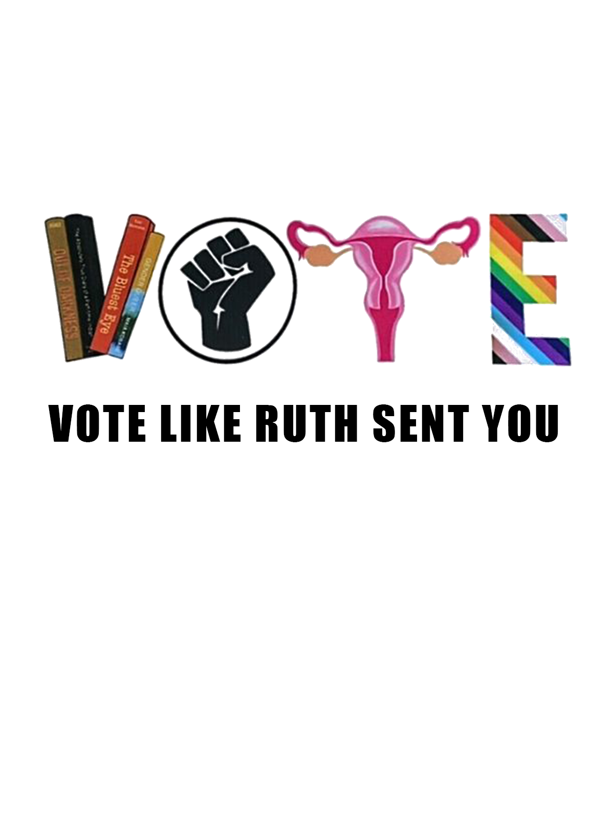 Vote Like Ruth Sent You Empowerment National Voter Registration Day T-Shirt