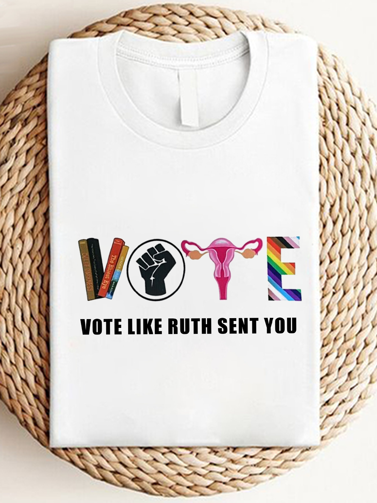 Vote Like Ruth Sent You Empowerment National Voter Registration Day T-Shirt