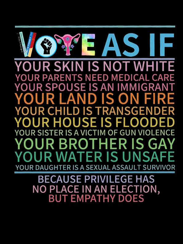 Vote As If Shirt Empowerment National Voter Registration Day T-Shirt