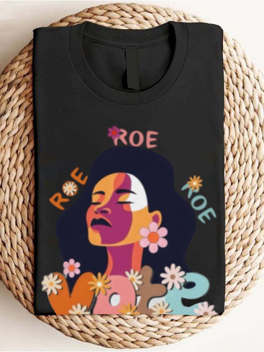 Roe Roe Roe Your Vote RBG T-Shirt