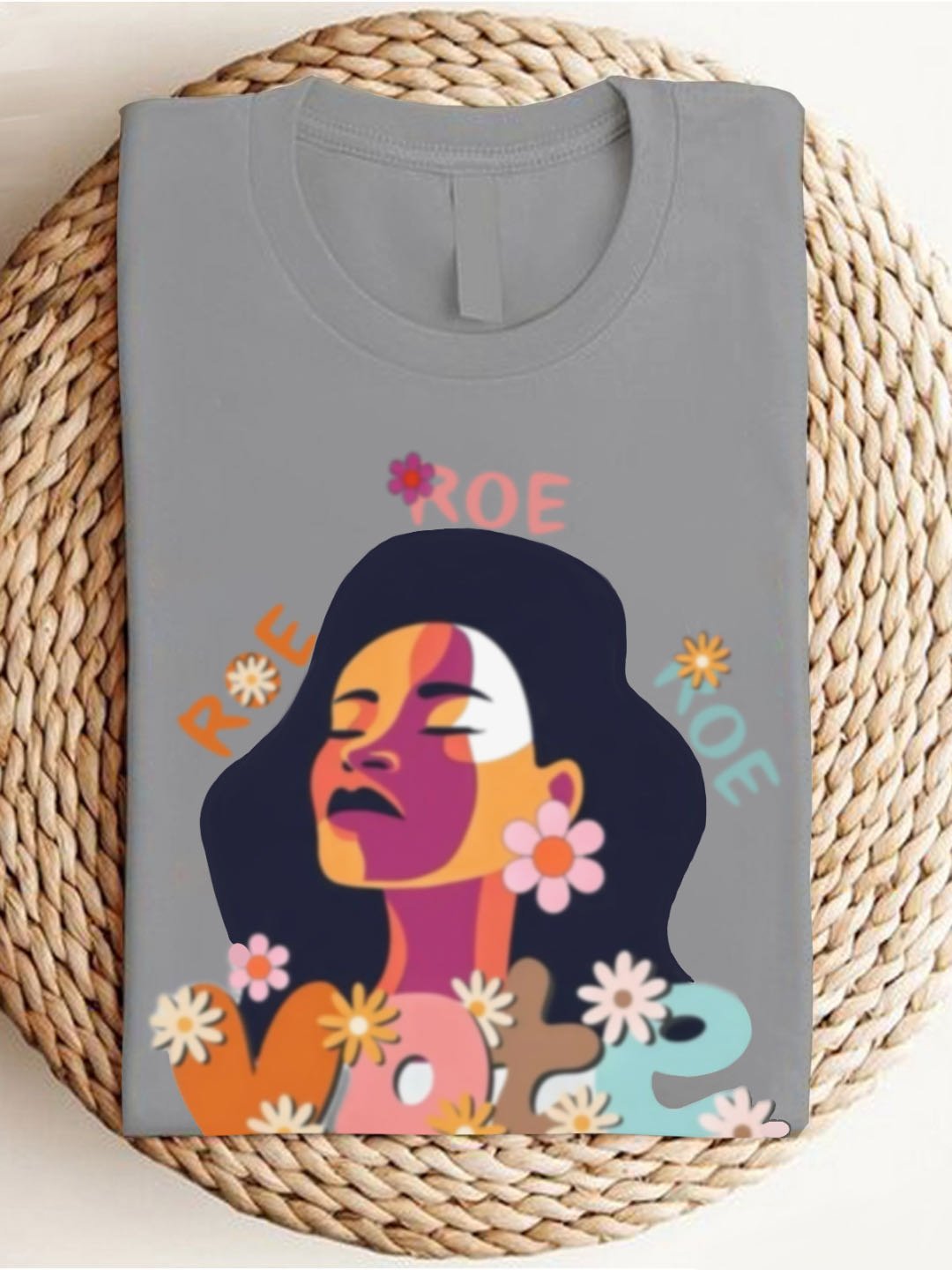 Roe Roe Roe Your Vote RBG T-Shirt