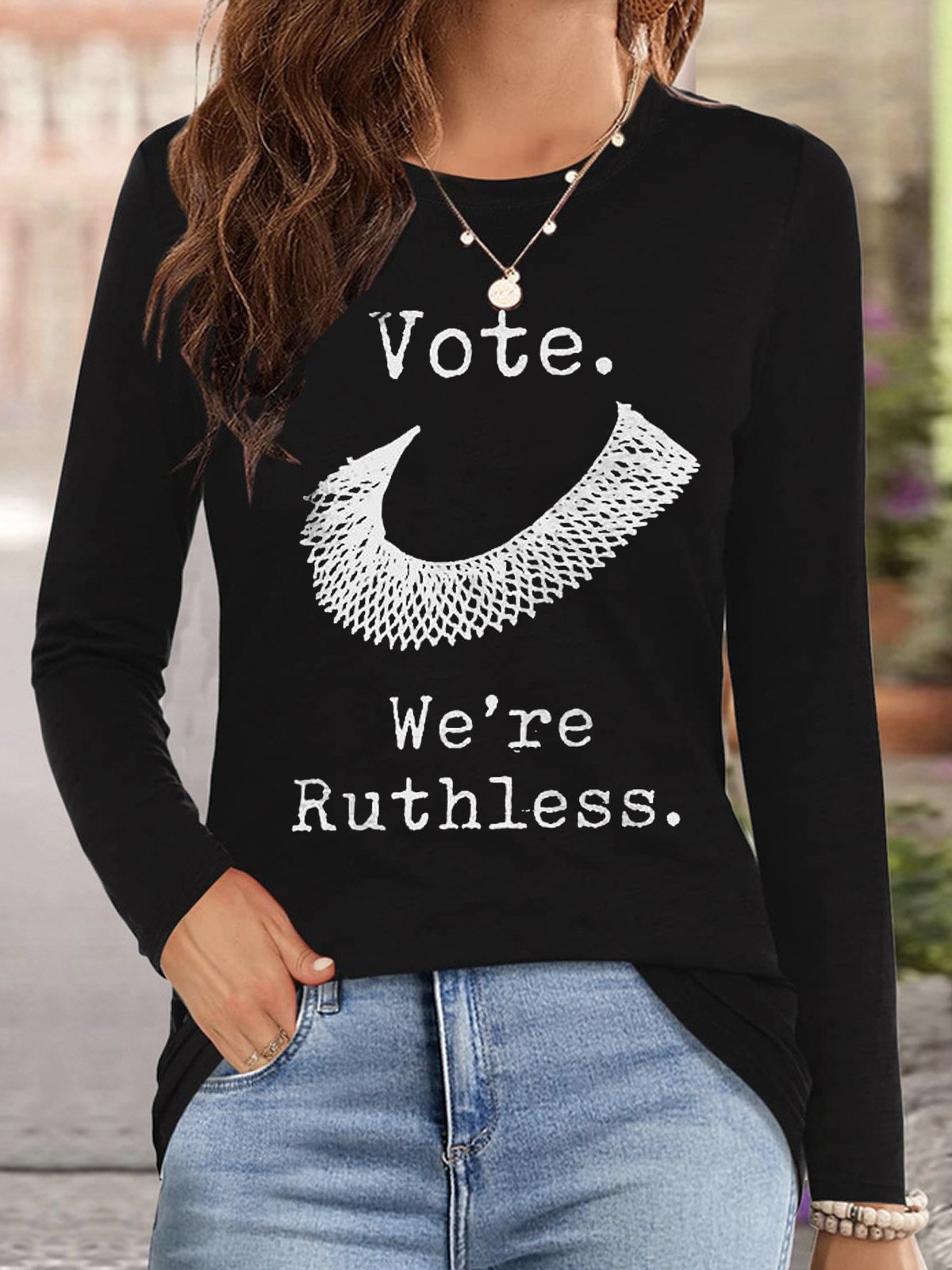 vote we're ruthless Empowerment National Voter Registration Day T-Shirt