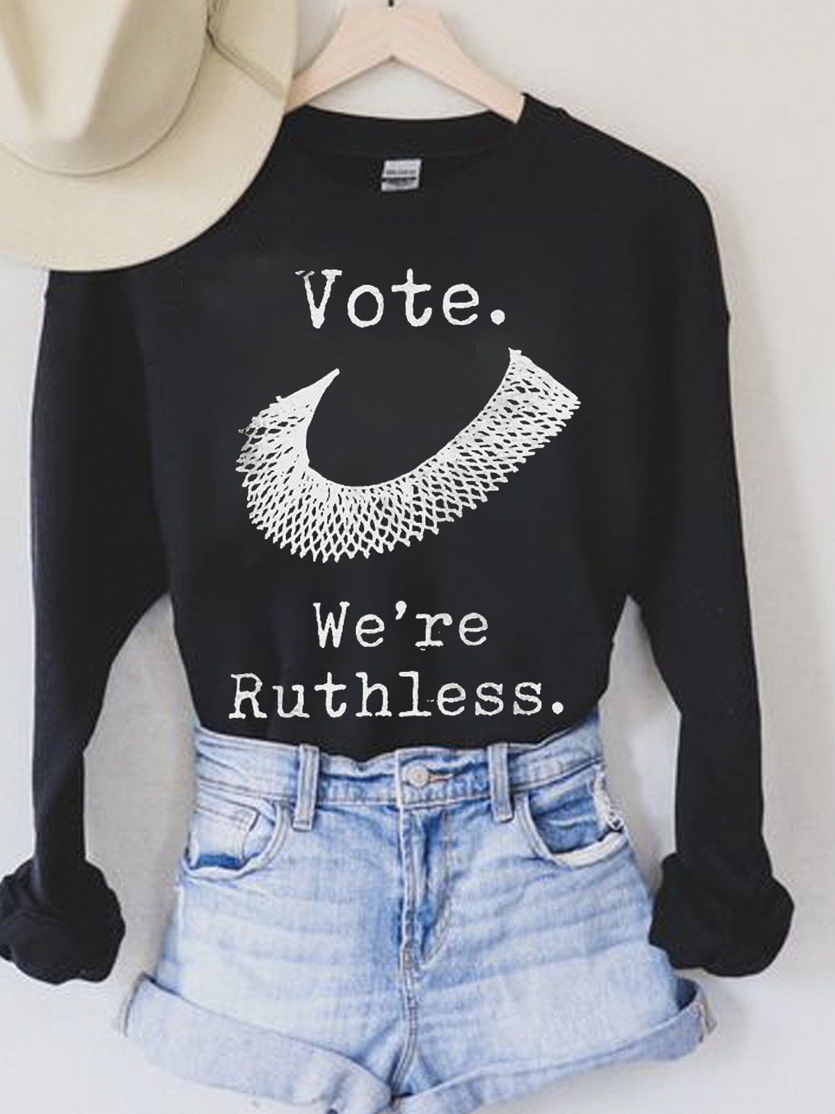 vote we're ruthless Empowerment National Voter Registration Day T-Shirt
