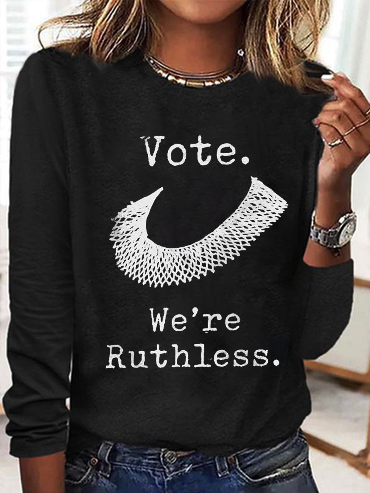 vote we're ruthless Empowerment National Voter Registration Day T-Shirt