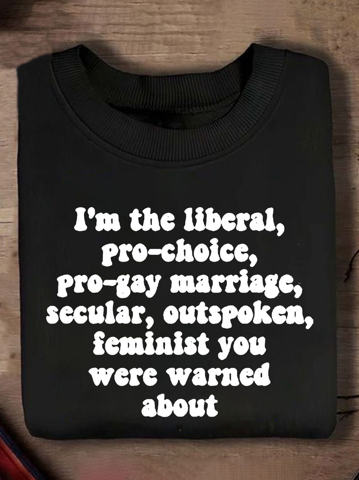 Feminist I'm The Liberal Pro-Choice Empowerment National Voter Registration Day Sweatshirt