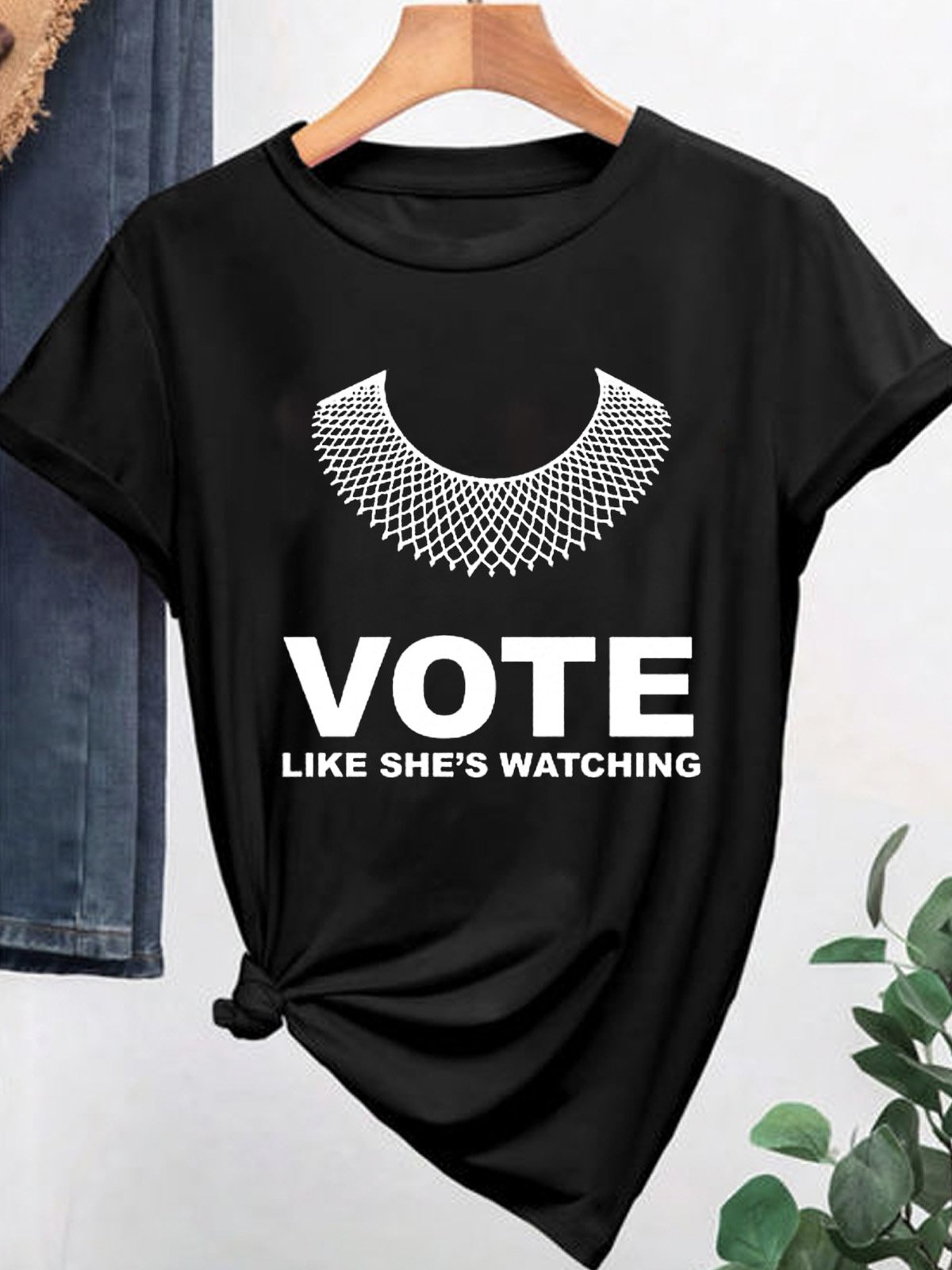 vote like she's watchinng Empowerment National Voter Registration Day T-Shirt