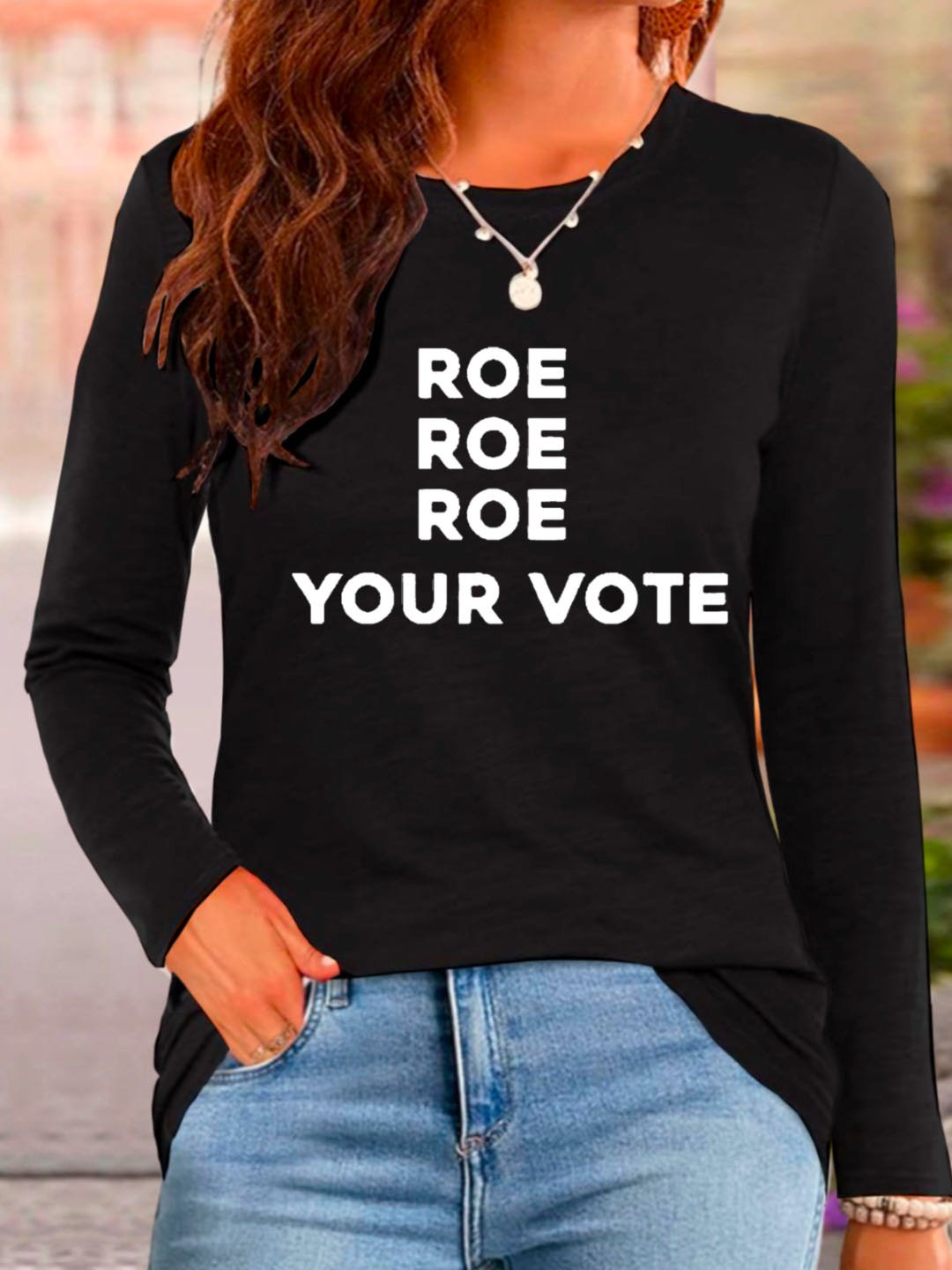 Roe Roe Roe Your Vote Empowerment	National Voter Registration Day  T-Shirt