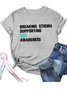 Breaking Stigma, Supporting OCD Awareness OCD T-Shirt