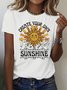 Create your own sunshine MDD NSPW T-Shirt