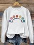 Casual Cotton  MDD GAD  Be Kind Mental Health Month NSPW Sweatshirt